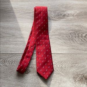 Christian Dior vintage red Tie
